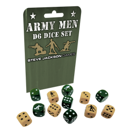 Army Men d6 Dice Set