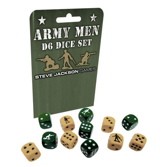 Army Men d6 Dice Set