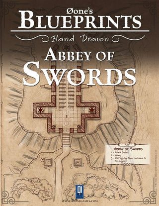 Øone's Blueprints Hand Drawn: Abbey of Swords