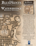 Øone's Blueprints Hand Drawn: Waterbridge: Waterfall Dungeon