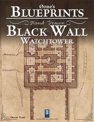 Øone's Blueprints Hand Drawn: Black Wall: Watchtower