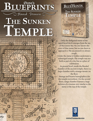 Øone's Blueprints Hand Drawn: The Sunken Temple