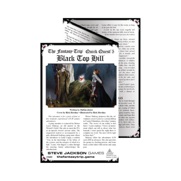 Quick Quest 5: Black Top Hill