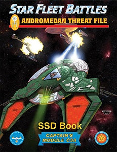 Star Fleet Battles: Module C3A  The Andromedan Threat File SSD Book (B&W)