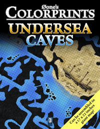 0one's Colorprints #6: Undersea Caves