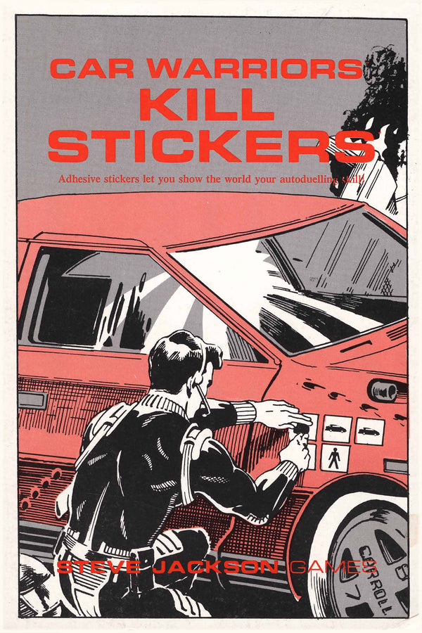 Car Warriors Kill Stickers