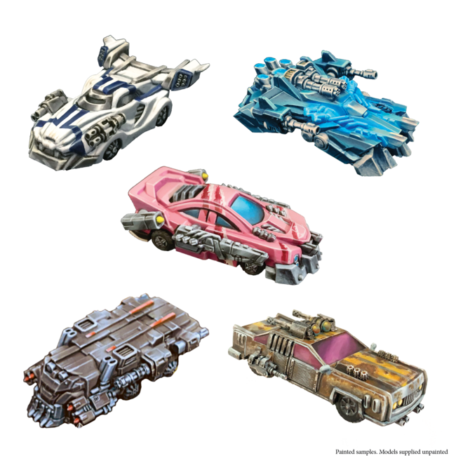 Car Wars Miniatures Set 2-3
