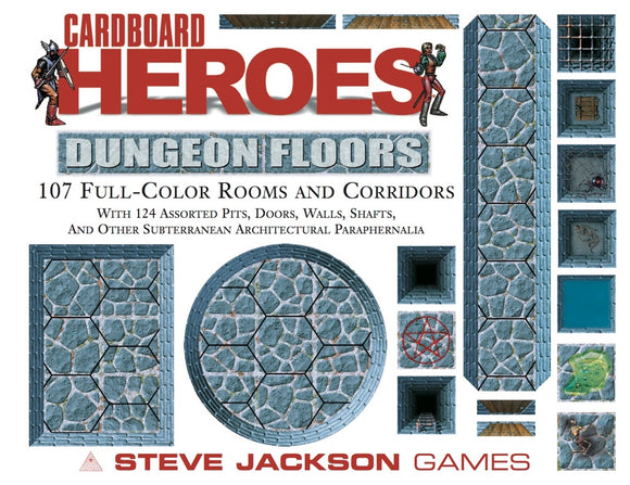 Cardboard Heroes Dungeon Floors