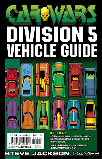 Car Wars Division 5 Vehicle Guide