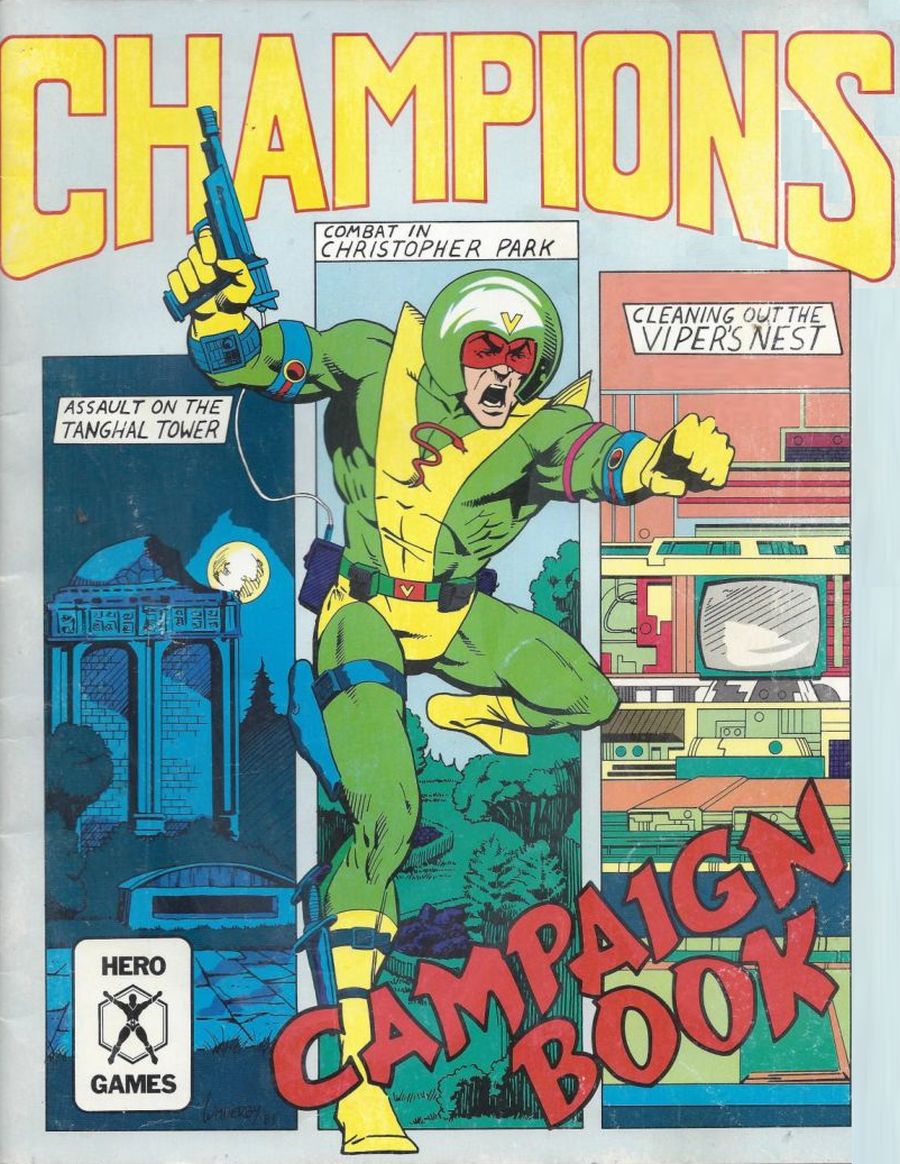 Champions Campaign Book (3rd Edition) Warehouse 23