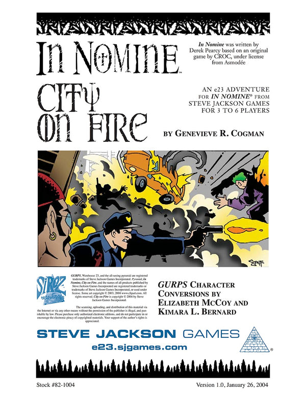 In Nomine: City On Fire