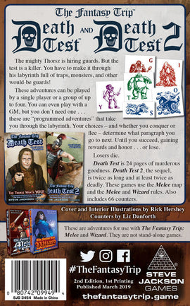 The Fantasy Trip: Death Test and Death Test 2 - 0