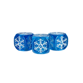 Snowflake d6 Dice Set