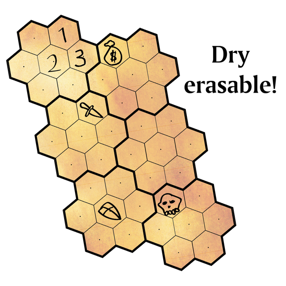 Megahex Erasable Tiles