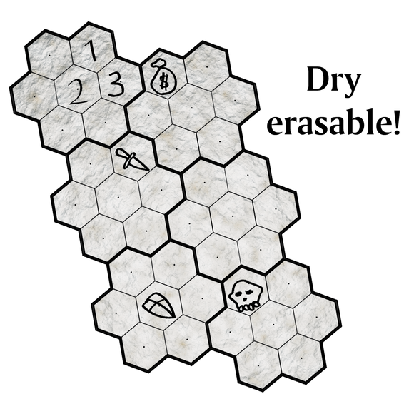Megahex Erasable Tiles