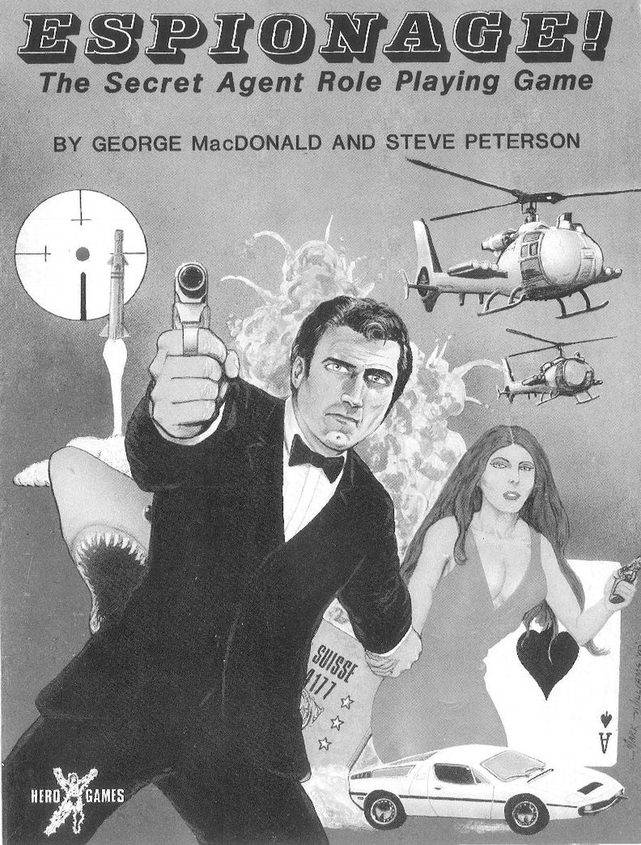 Espionage!: The Secret Agent Role Playing Game (1st Edition)