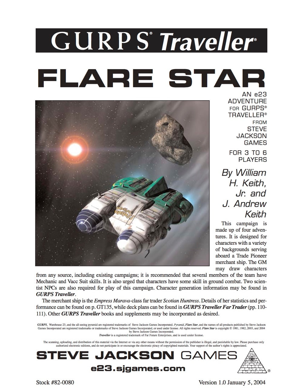 GURPS Traveller: Flare Star