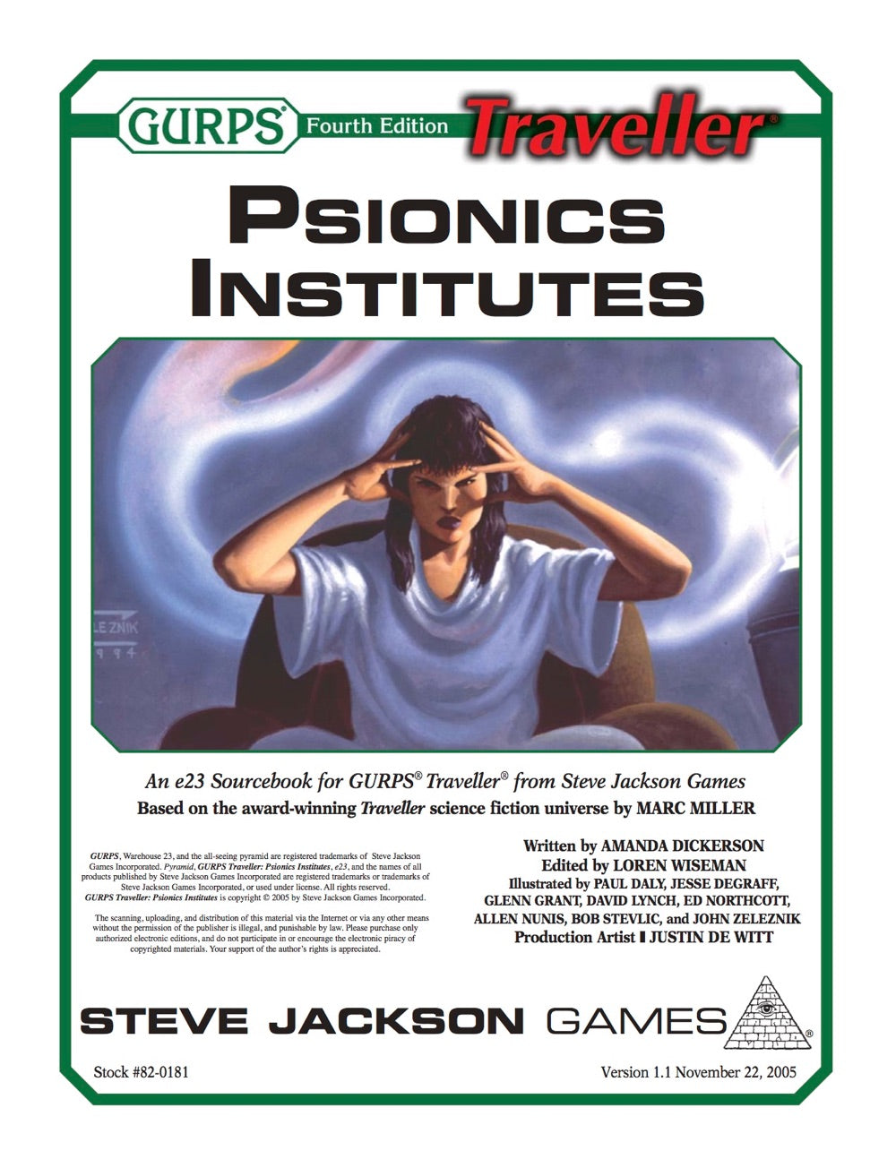 GURPS Traveller: Psionics Institutes