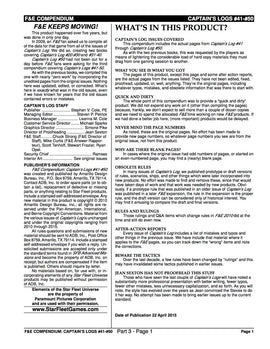 Federation & Empire Compendium Part 3