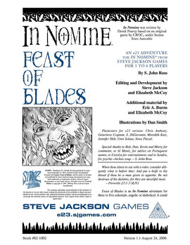 In Nomine: Feast of Blades