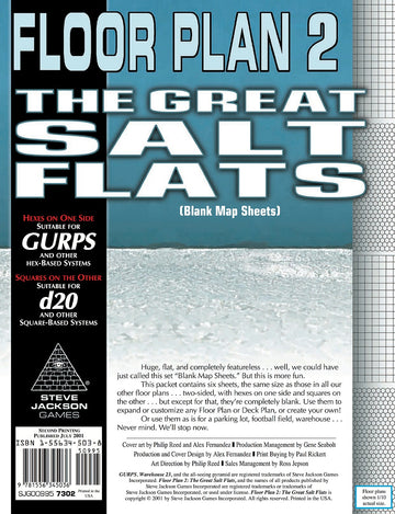 Floor Plan 2 - The Great Salt Flats