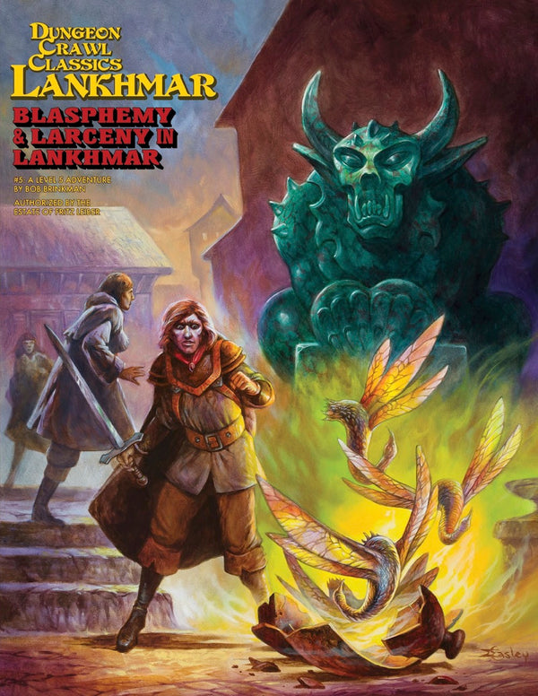 Dungeon Crawl Classics Lankhmar #5: Blasphemy and Larceny in Lankhmar PDF