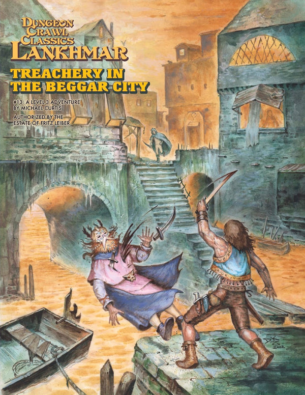 Dungeon Crawl Classics Lankhmar #13: Treachery in the Beggar City