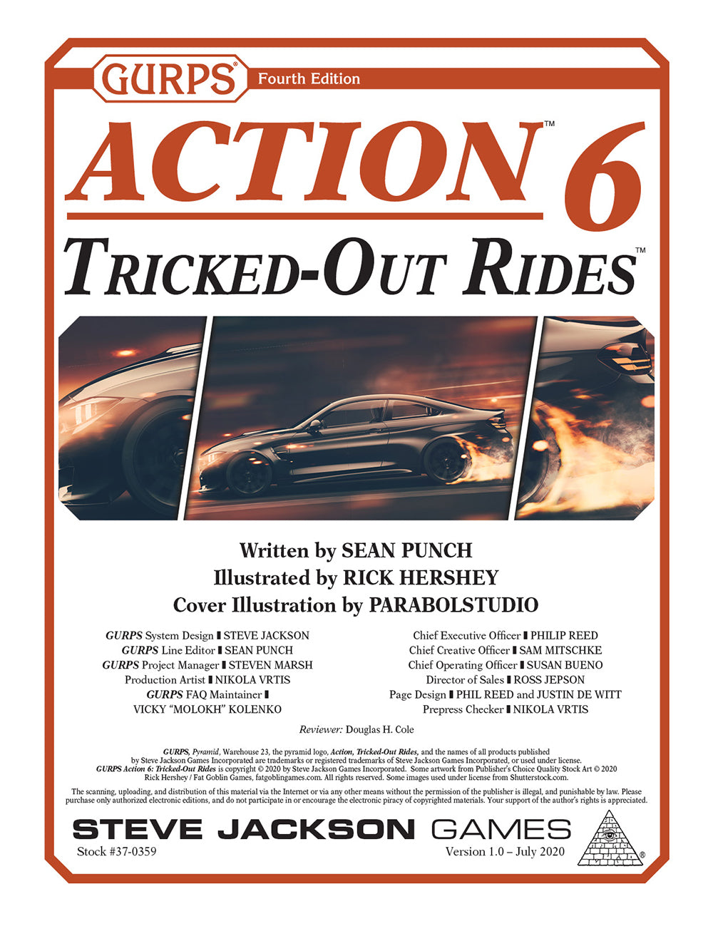 GURPS Action 6: Tricked-Out Rides