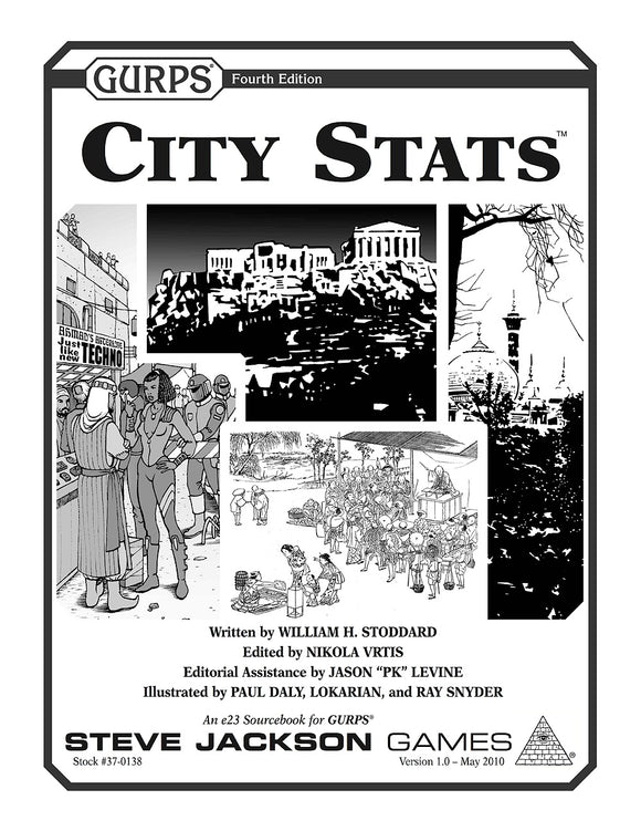 GURPS City Stats
