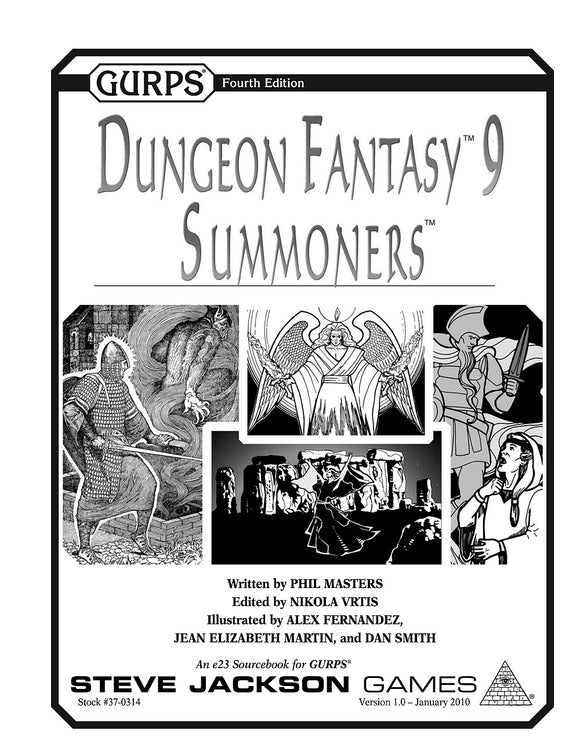 GURPS Dungeon Fantasy 9: Summoners