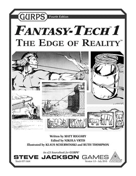 GURPS Fantasy-Tech 1: The Edge of Reality