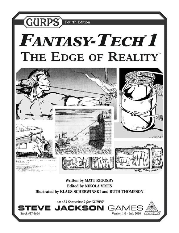 GURPS Fantasy-Tech 1: The Edge of Reality