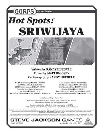 GURPS Hot Spots: Sriwijaya