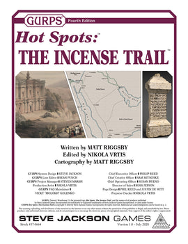 GURPS Hot Spots: The Incense Trail