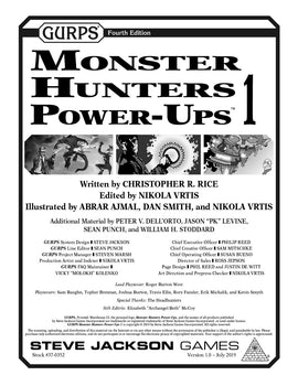 GURPS Monster Hunters Power-Ups 1