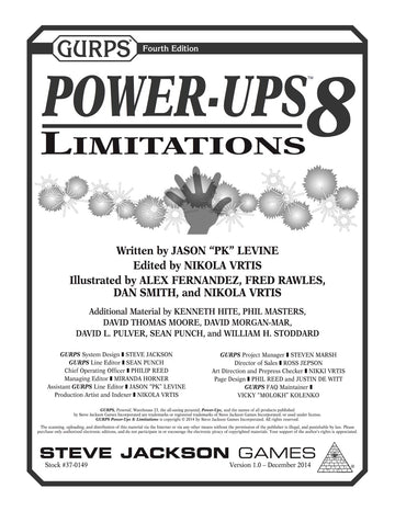 GURPS Power-Ups 8: Limitations