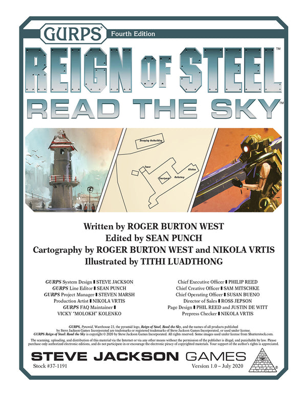 GURPS Reign of Steel: Read the Sky