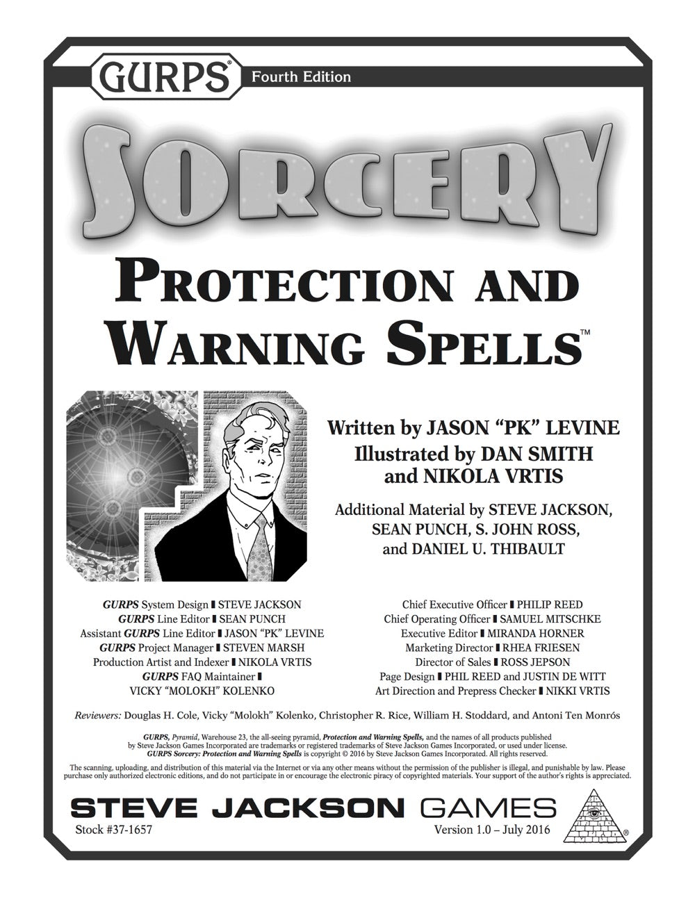 GURPS Sorcery Protection and Warning Spells Warehouse 23