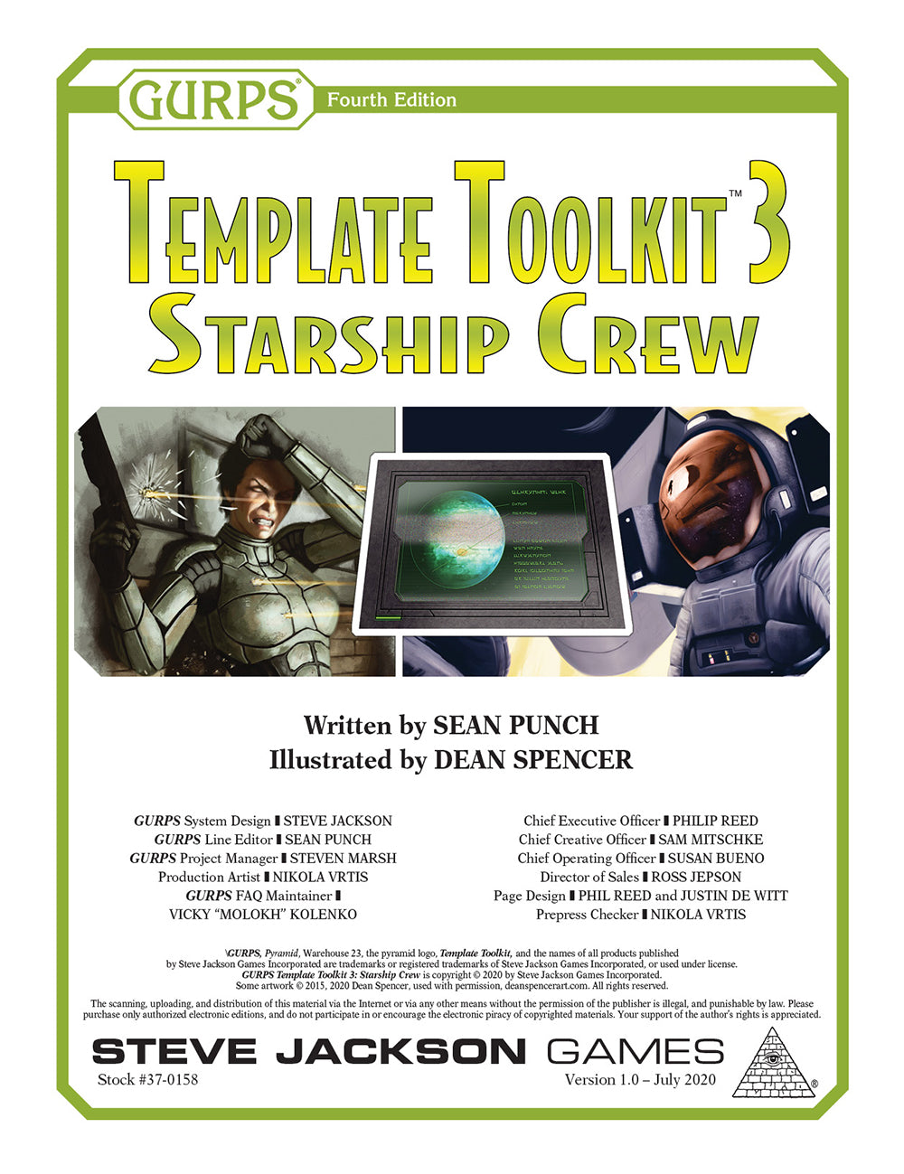 GURPS Template Toolkit 3: Starship Crew