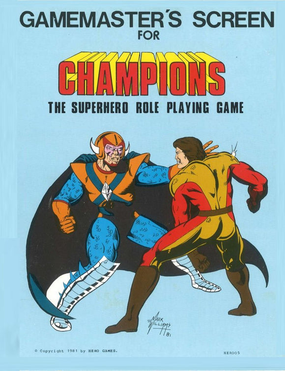 Game Masters Screen (1st Edition)