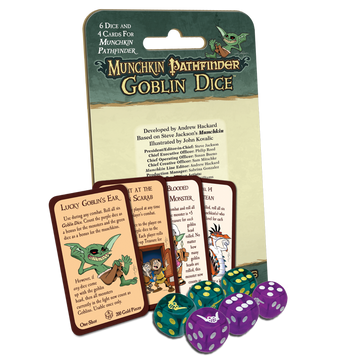 Munchkin Pathfinder Goblin Dice