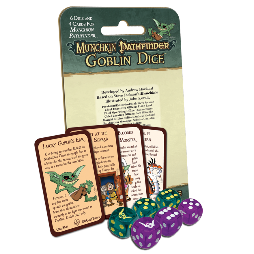 Munchkin Pathfinder Goblin Dice Warehouse 23