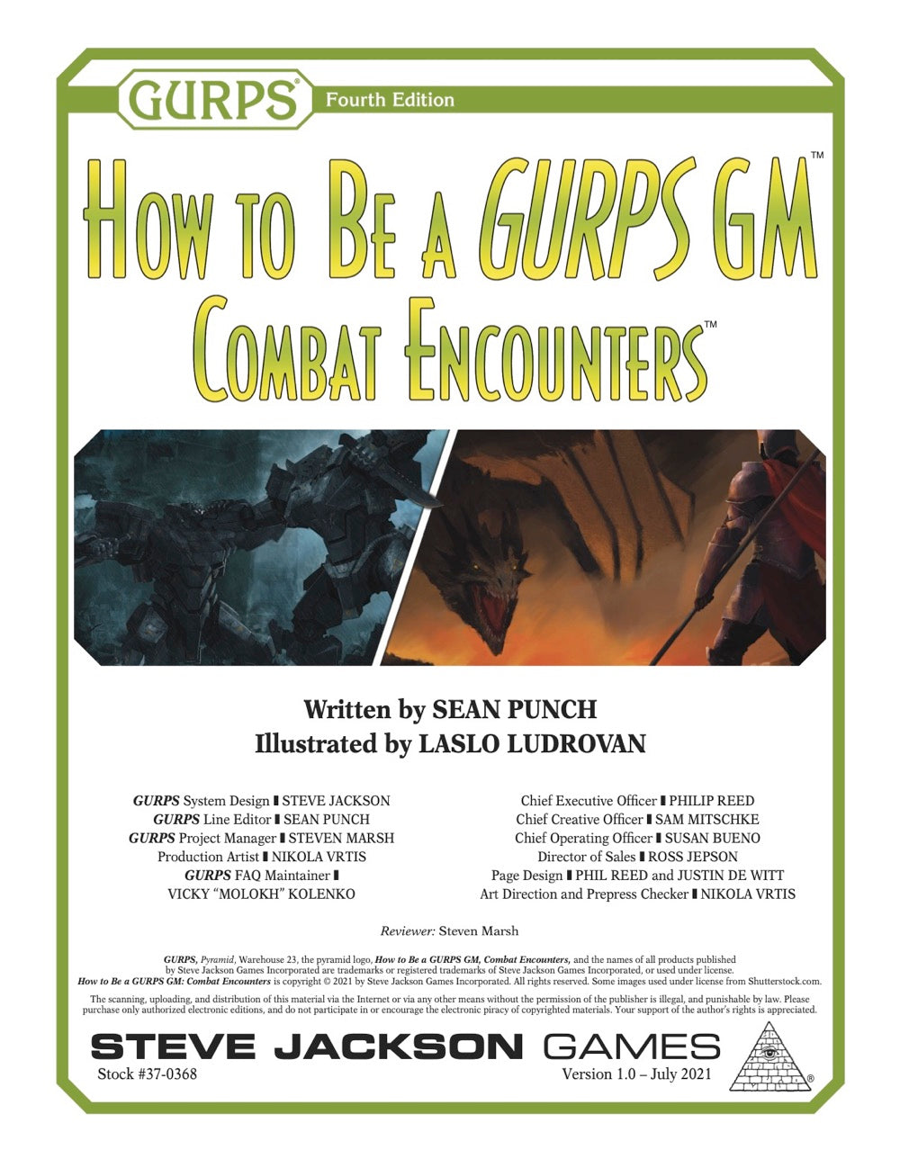 How to Be a GURPS GM: Combat Encounters