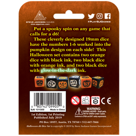 Halloween d6 Dice Set - 0
