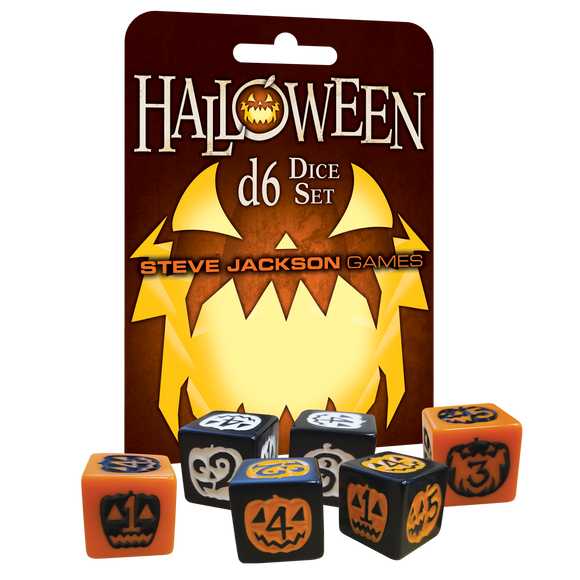 Halloween d6 Dice Set