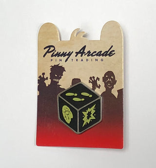 Zombie Dice Pinny Arcade Pin
