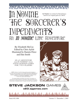 In Nomine: The Sorcerer's Impediments