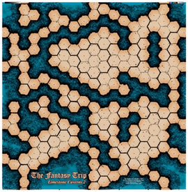 The Fantasy Trip: Limestone Caverns 2 Playmat