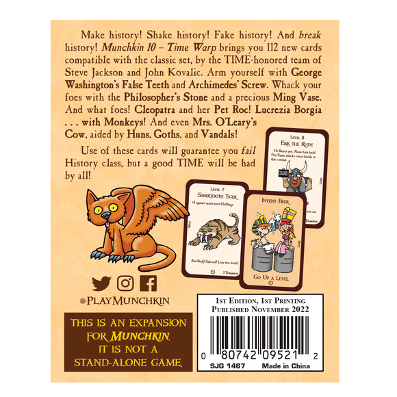 Munchkin 10 – Time Warp