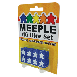 Buy blue Meeple d6 Dice Set